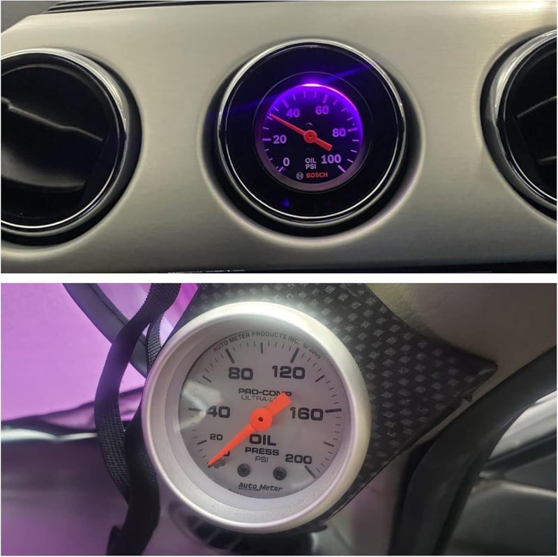 Autycle 72" Mechanical Oil Pressure Gauge Copper Line Tubing Kit w/Fitting - Image 2